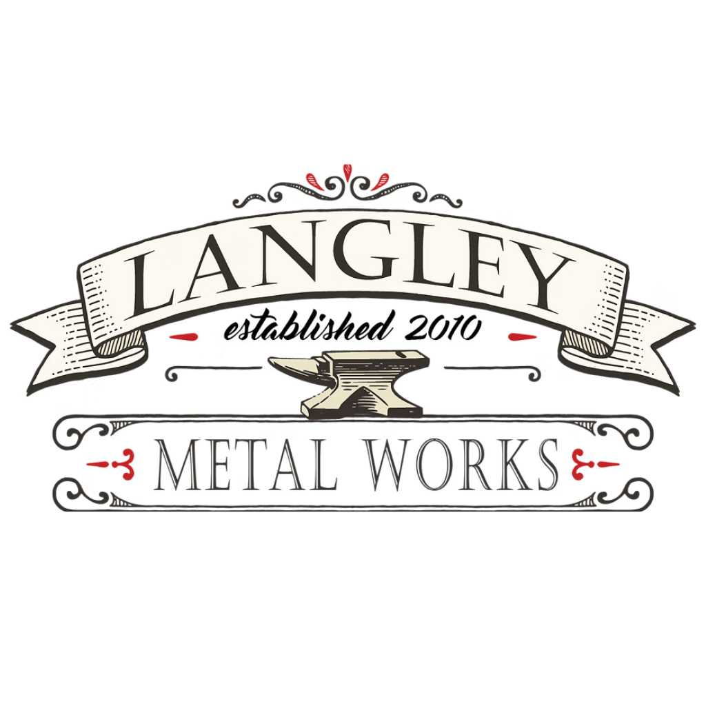 Langley Metal Works logo, Official Awards Partner building all 2026 Bacon Bash Texas trophies