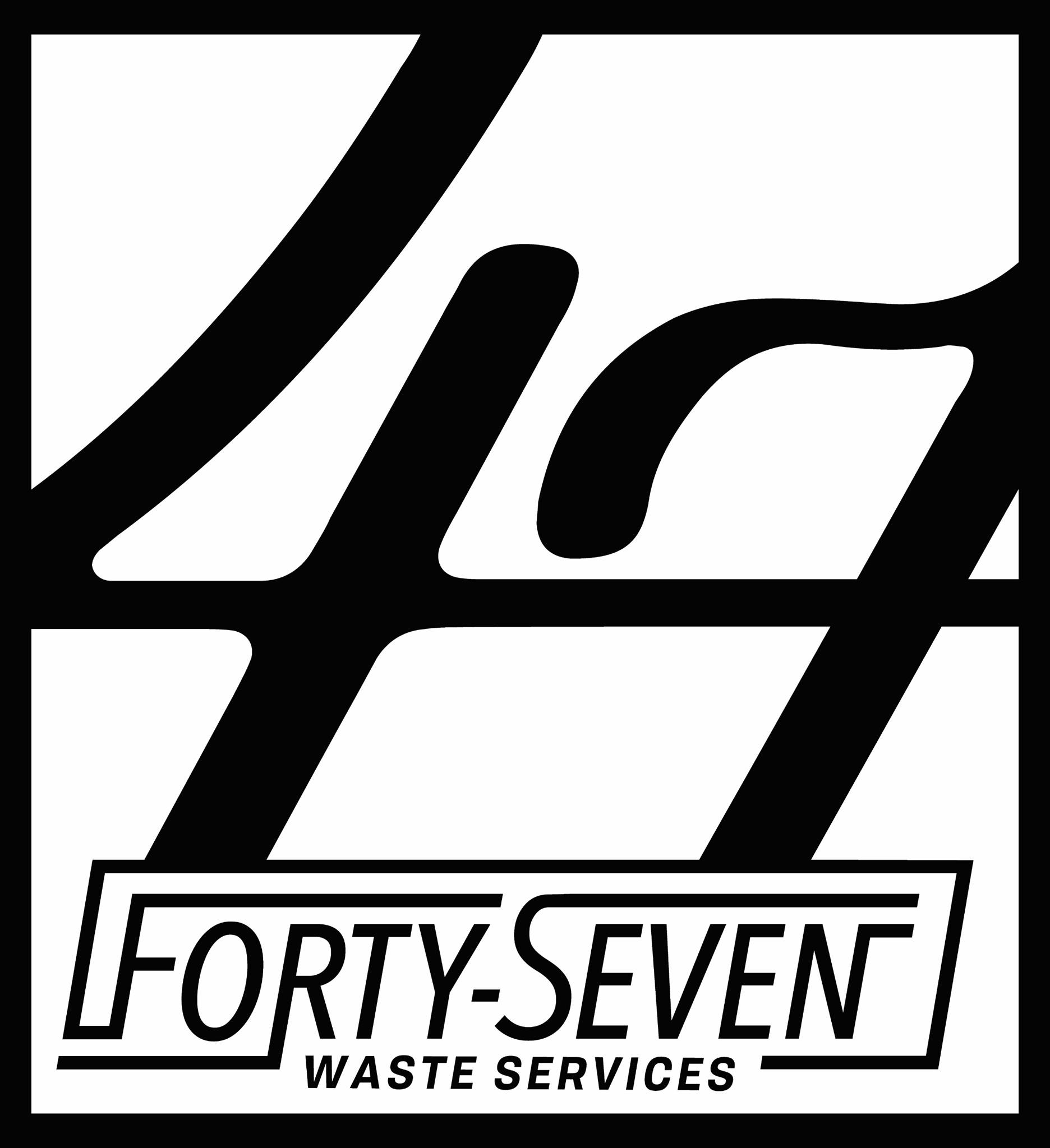 Forty-Seven Waste Services Logo